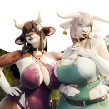 Buxom Cow by Everglade