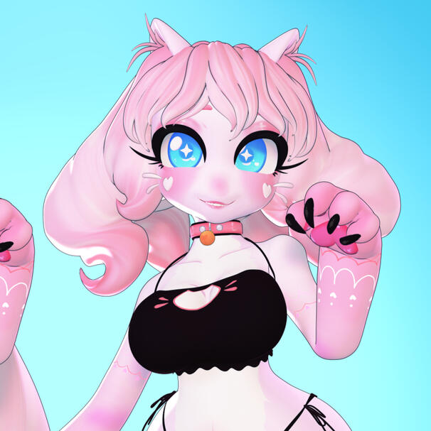 Floofy Kitt by Riceballer3D